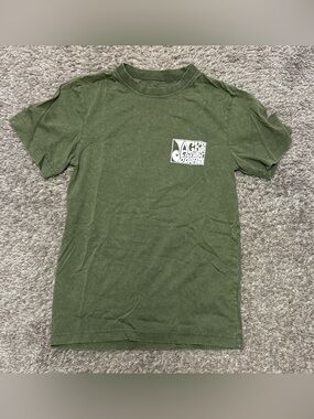 NWOT Men’s Jacks Surfboards SS Tee, Size S, Green (weathered look) *runs small*